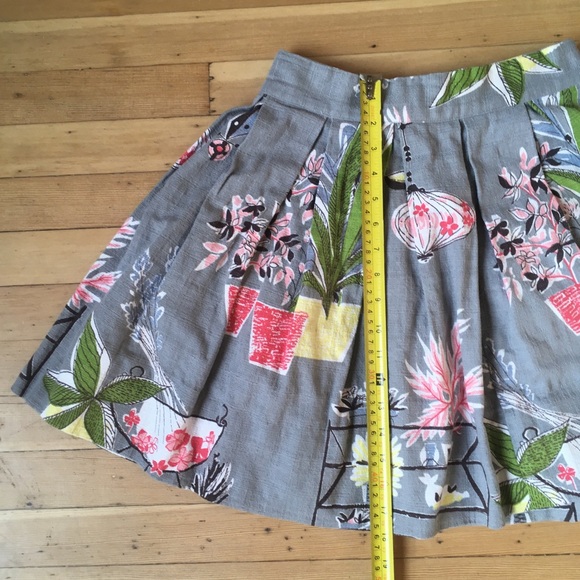 Vintage Flower Pot Skirt - Picture 3 of 6